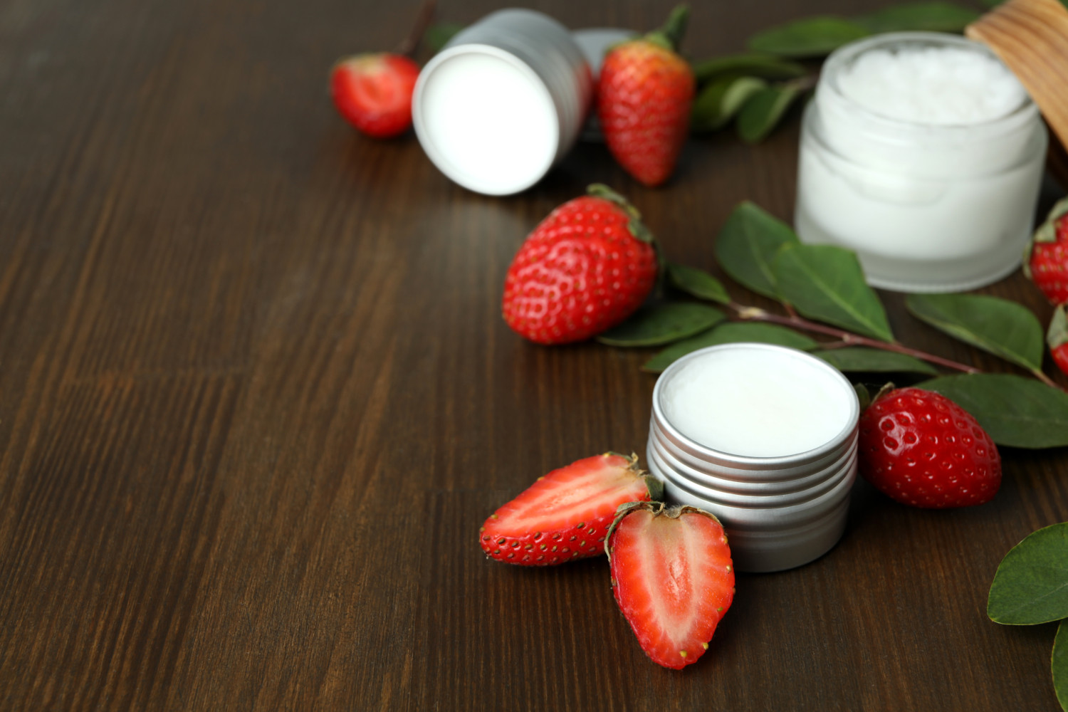 Strawberry Flavored Lip Balm